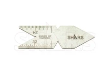 Shars 60 Degree Center Gage Thread Gauge Inch Lathe Tool New !