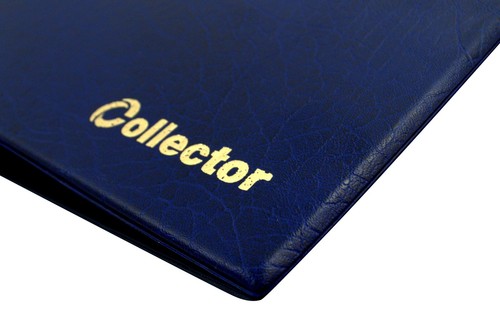 BLUE Banknote Album Folder Book 10 banknotes pages sleeves BIG CAPACITY SOP - Picture 4 of 12