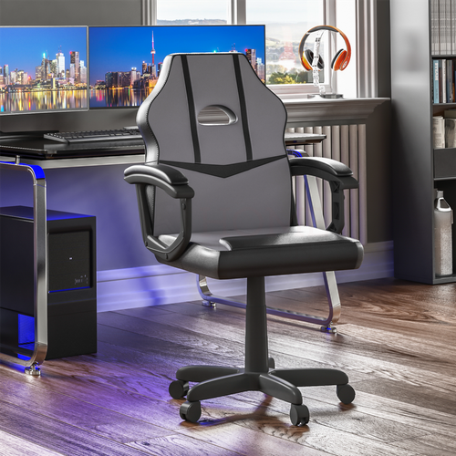SALE Gaming Chair Cushioned Home Office Swivel Adjustable Seat Desk