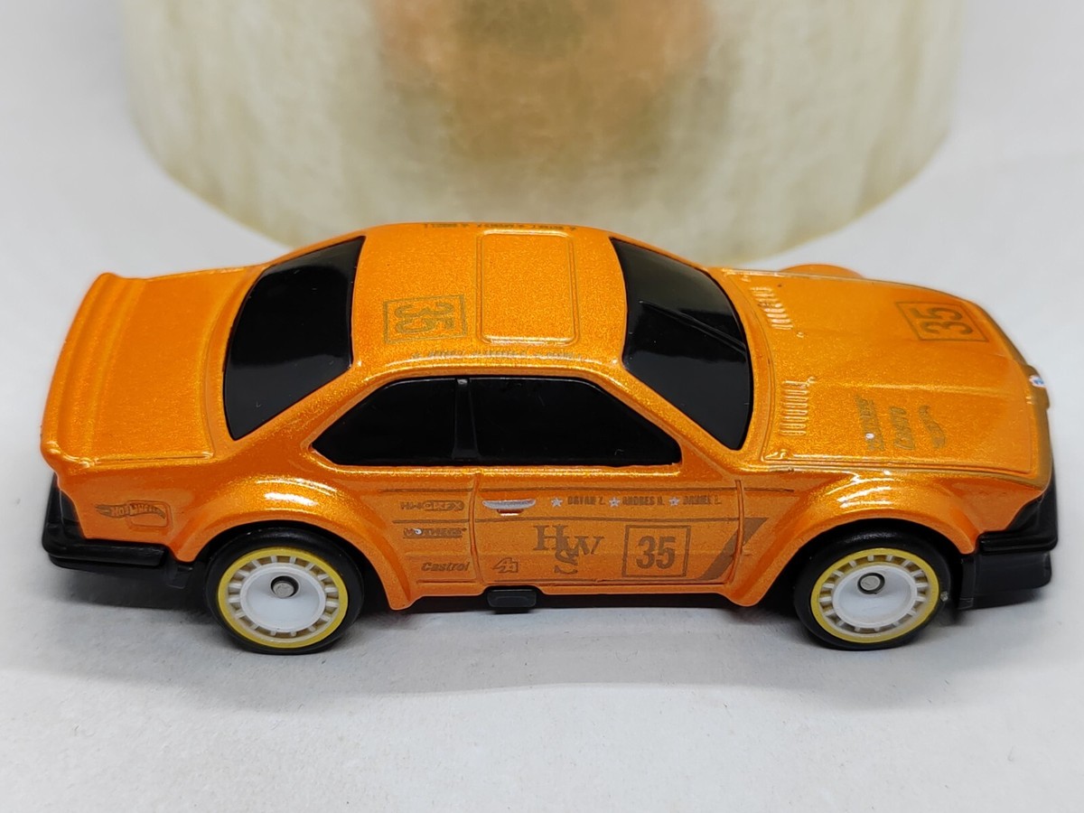 Hot Wheels 2025 Proto Factory Test Color Orange Matelflake-BMW 635