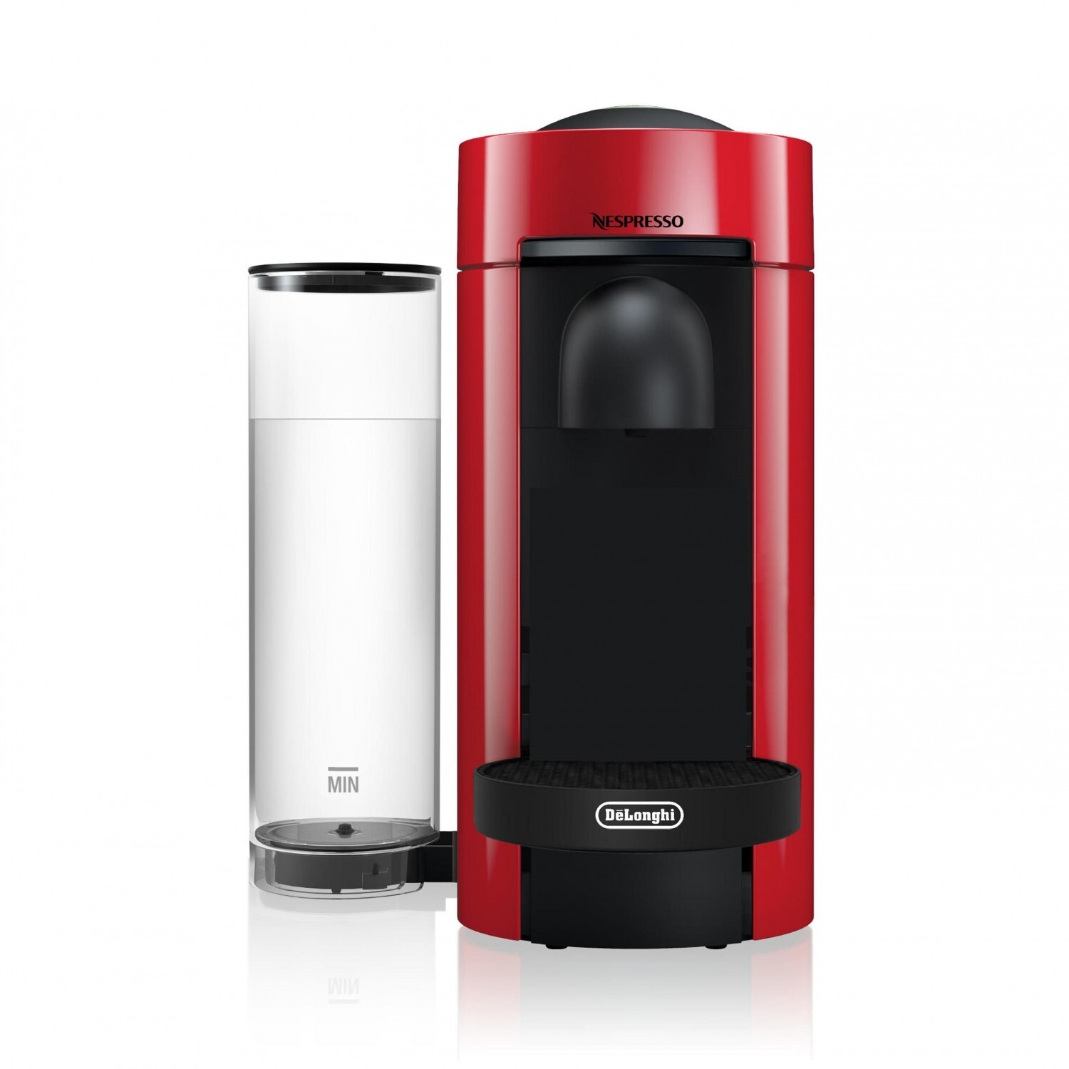 Cafetera de cápsulas - Nespresso De'Longhi Vertuo Plus ENV150.R RED
