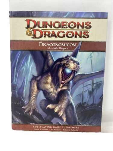 Dungeons And Dragons - Draconomicon: Chromatic Dragons RPG Ergänzungsbuch