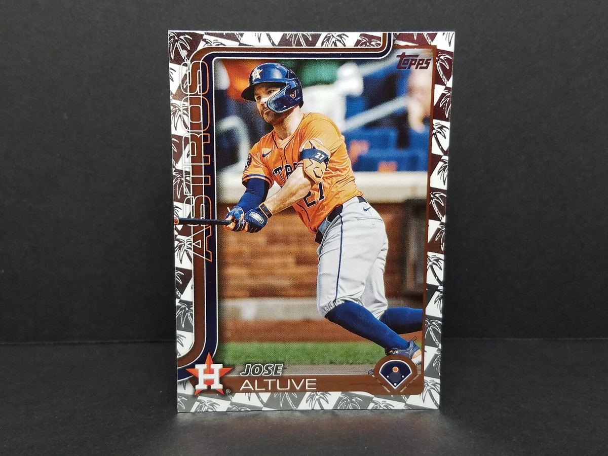 2025 Topps #260 Jose Altuve, Houston Astros - Spring Training 