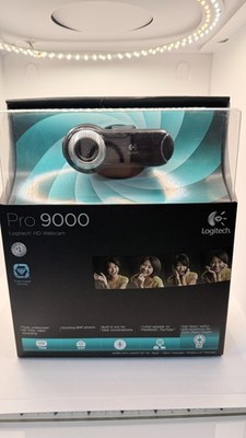 Logitech Pro 9000 HD Webcam 720p Carl Zeiss Autofocus USB Camera New