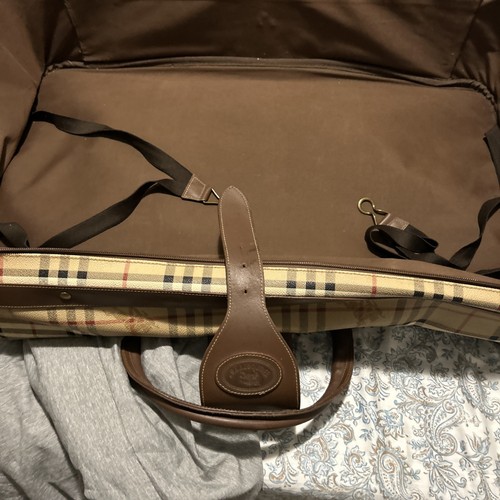 Burberry Suit Case/luggage Preowned Pretty Good Condition. Travel In Style! - Picture 7 of 23
