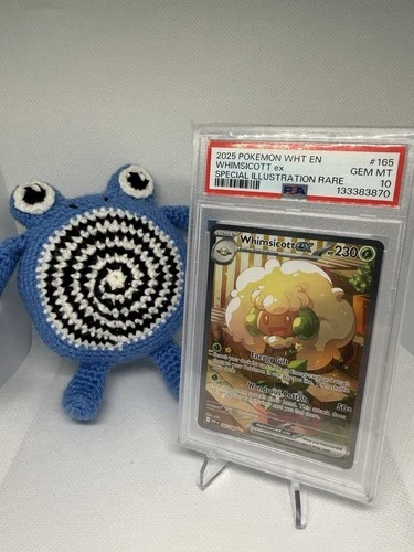 Whimsicott EX 165/086 SIR - White Flare Pokémon TCG - PSA 10 GEM MINT