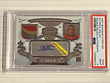 PATRICK WILLIS 2007 Bowman Sterling Relic Auto Refractor RC PSA 9 Mint HOF 49ers