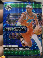 2024-25 Mosaic Shai Gilgeous-Alexander Give And Go #2 Green Reactive Prizm🔥💎🏀
