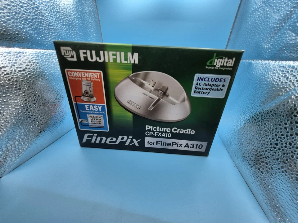 FUJIFILM FinePix A310 Compact Digital Camera + Picture Cradle CP-FXA10 in OVP - Bild 2 von 4