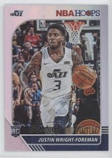 2019-20 Panini NBA Hoops Silver /199 Justin Wright-Foreman #256 7qt