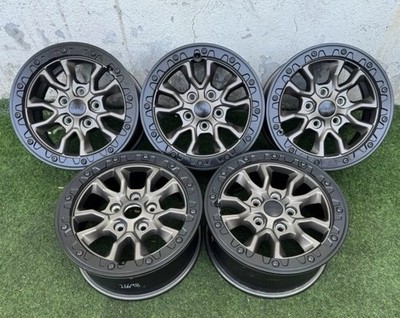 17 Jeep Wrangler Rubicon 392 Beadlock Bead Lock Factory OEM Stock Wheels Rims  