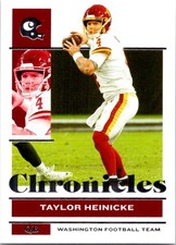 2021 Taylor Heinicke Panini Chronicles Football #95 Washington Football Team