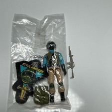 GI Joe Steel Brigade 1989 V1E Mail Away NRFP Baggie Black Patch H-1 Gray Rifle
