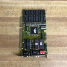 VGA-2280A 16-Bit ISA VGA/EGA/CGA/MDA Video Card for Retro Gaming (WORKS)
