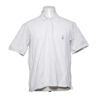 JW Anderson x Uniqlo, Poloshirt, Größe: M, Weiß, Baumwolle, Herren #DEC