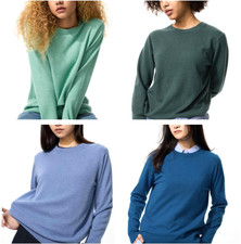 UNIQLO Cashmere Crew Neck Sweater 5 Color 479160 Women's Size XS-3XL 2025  