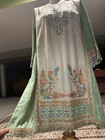 NEW Pakistani Indian Designer SanaSafinaz Shalwar Kameez Top Tunic Kurta Dresses — photo 2
