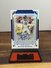 2025 Panini National Treasures - Treasured Moments Peyton Manning Auto 1/1