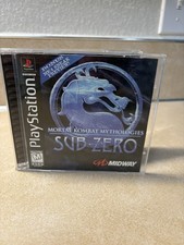 Mortal Kombat Mythologies: Sub Zero (Sony PlayStation 1, 1997) Registration Card