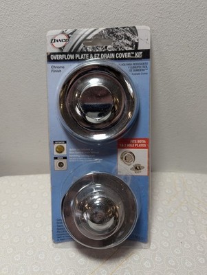 Danco 10551 Universal Tub Drain Trim Kit, Chrome In the Package NEW