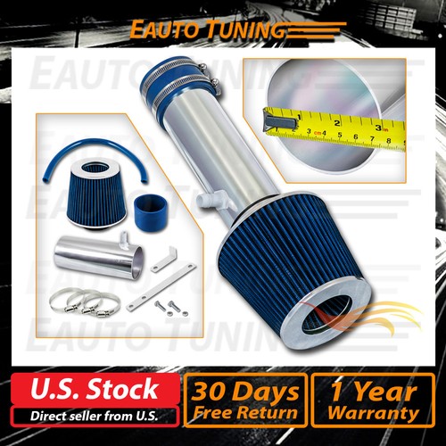 Short Ram Air Intake Kit + BLUE Filter for 11-14 Chrysler 200 3.6L V6 - Bild 1 von 8