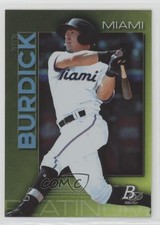2020 Bowman Platinum Wal-Mart Top Prospects Chartreuse Peyton Burdick #TOP-7 fz4