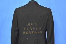 vintage 70s TUXEDO LONG TAIL FORMAL MO'S RENTAL JOKE FOGHAT 36 JACKET 30 PANTS