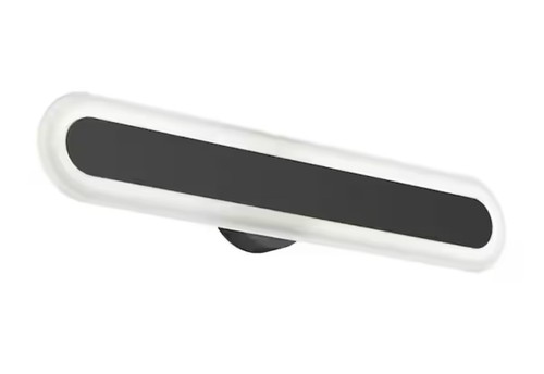 Artika Pista 27 in Matte Black 5 CCT LED Bathroom Vanity Light Bar - Picture 2 of 12