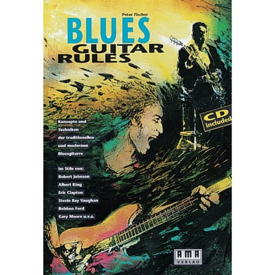 AMA Verlag Blues Guitar Rules Peter Fischer,inkl. CD