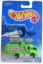 Hot Wheels Recycling Truck Green #143
