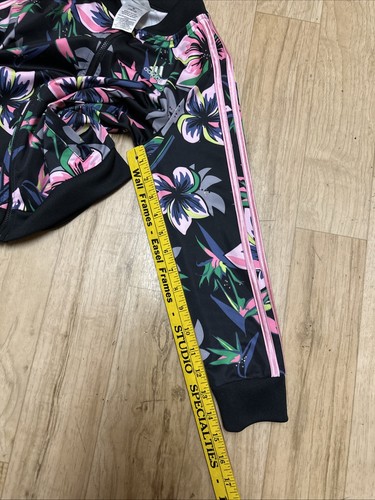 Adidas Flower Track Jacket Ragazza Full Zip 3 Righe Junior M (10/12) - Foto 6 di 7