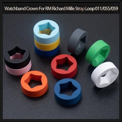Watch Crown Replacement for Richard Mille RM011 RM035 RM055 Rubber Resign Ring