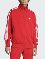 Adidas Large Men's Originals Scarlet Red  White Firebird Tracksuit