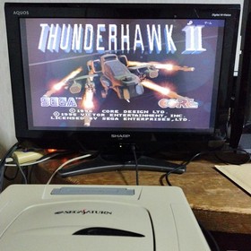 THUNDERHAWK II Saturn Software Japan yg