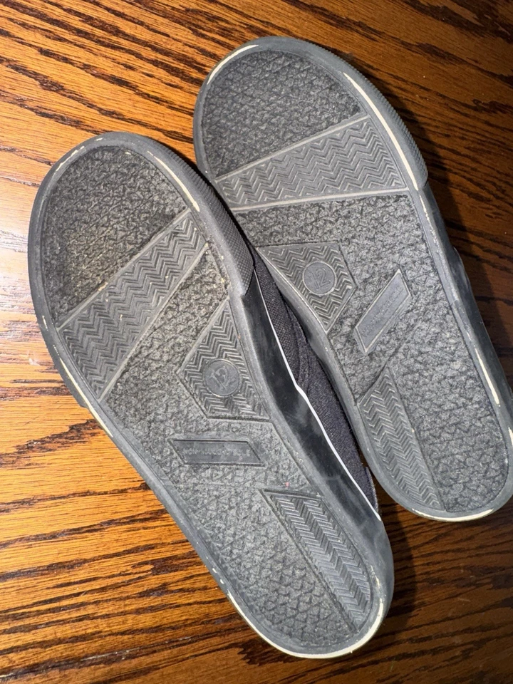 Zapatos sin cordones Circo negros para niños talla 12 de vestir informales escolares Foto 3 de 3