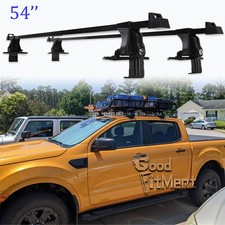 53 Roof Rack Cross Bars Top Kayak Cargo Carrier For 2007-11 Ford Ranger Pickup