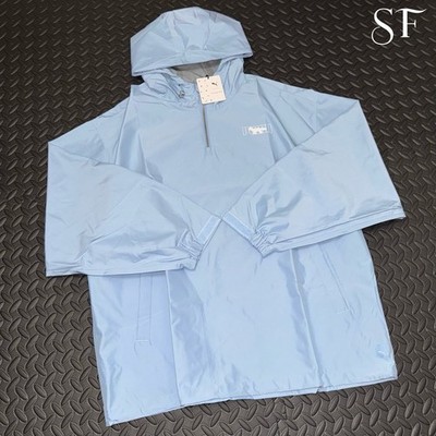 PUMA X MAISON KITSUNE SMOCK PULLOVER WATERPROOF JACKET BLUE (SZ S-L) 532319-92