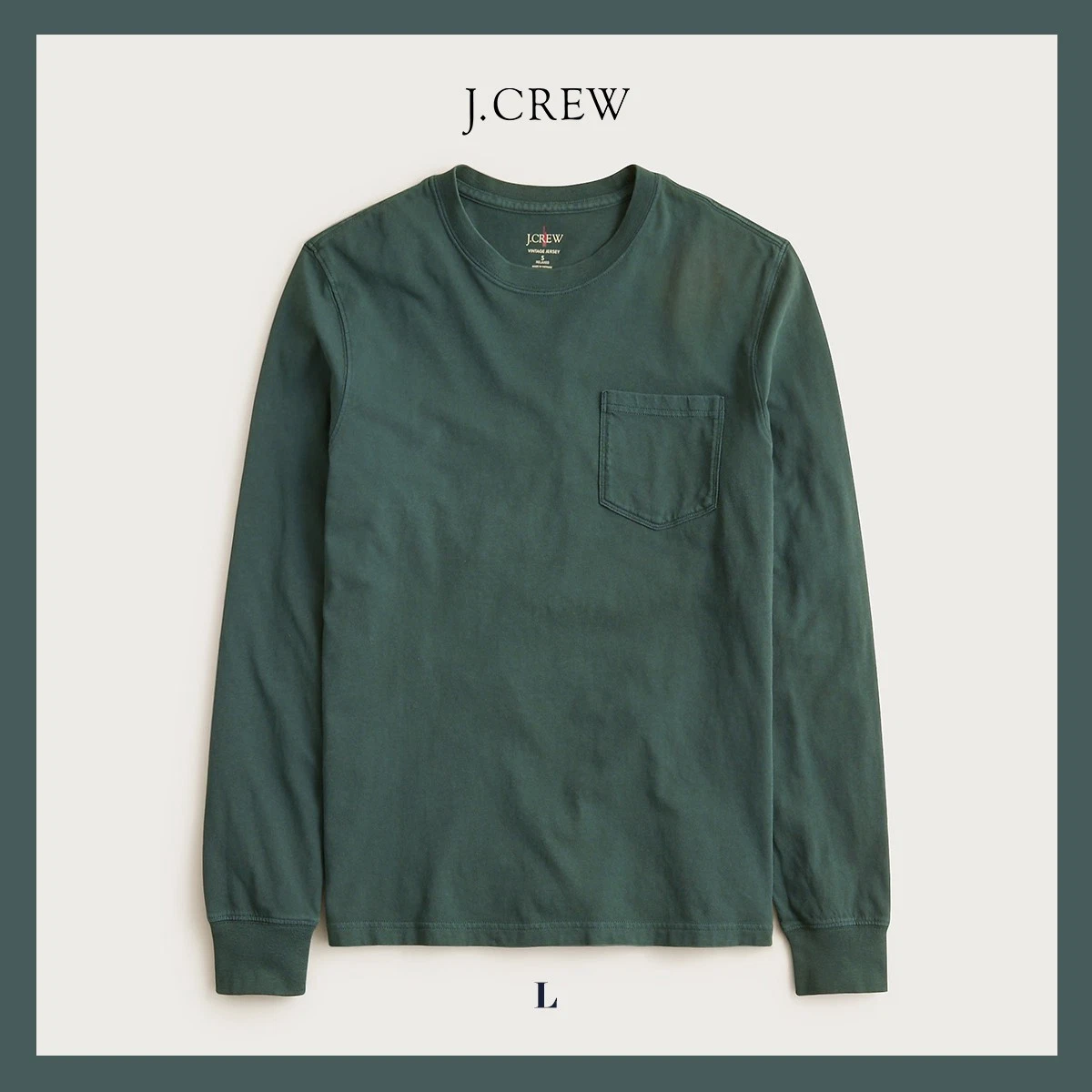 J.CREW Long Sleeve T-Shirts for Men for sale | eBay