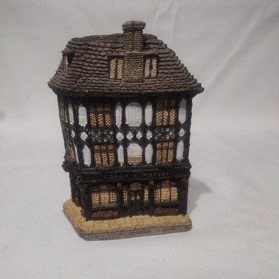  Coach & Horses Bruton Street by Malcolm Cooper 5.5'' hand made and hand painted 