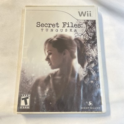 Secret Files: Tunguska - Nintendo Wii. No Manual. Tested and Working.