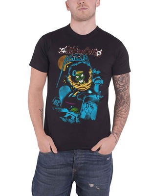 Motley Crue T Shirt Feelgood Graveyard Vintage logo Nue offiziell Herren Schwarz