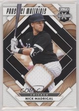 2020 Panini Elite Extra Edition Prospect Materials Black Nick Madrigal 0s3