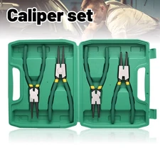 4Pcs 9" Internal/External Snap Ring Pliers Set Heavy Duty Circlip Pliers Kit