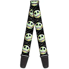 Buckle-Down Guitar Strap Nightmare Before Christmas Jack Expression10 Electric