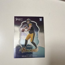 Panini 2025 Select Certified Rookie Will Howard #15 Steelers NFL Football