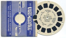 Petrified Forest Nat'l Monument Arizona USA 1940's HL Style View-Master Reel 176
