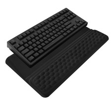 Computer Keyboard Stand with Wrist Rest Ergonomic Tilted Keyboard Holder - Ke...
