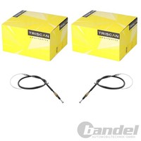 2X Triscan Handbremsseil Hinten Beidseitig Passend FüR Audi A3 Seat Leon Toledo