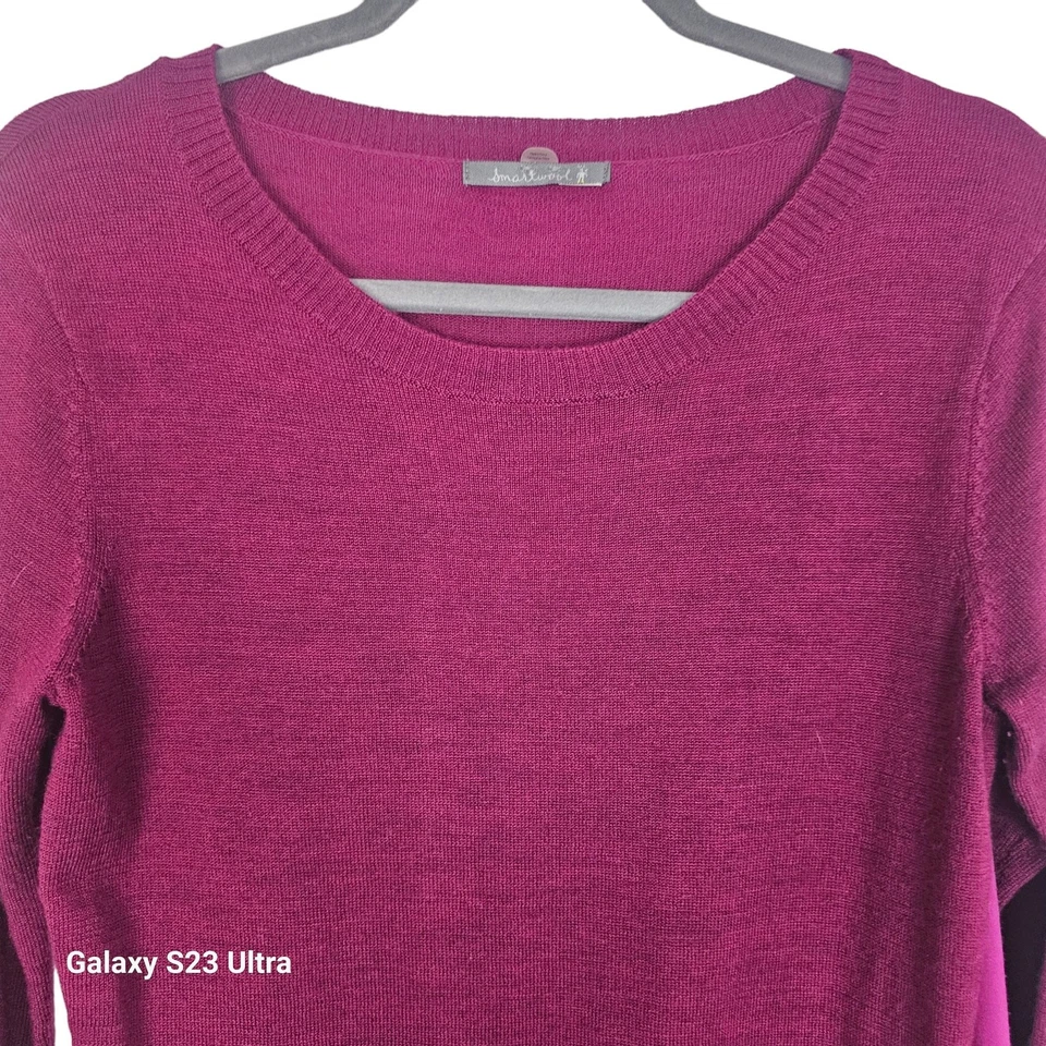 Suéter Smartwool Mujer Lana Merino Talla M Bloque de Color Espalda Mixto Medios Informal Foto 2 de 4
