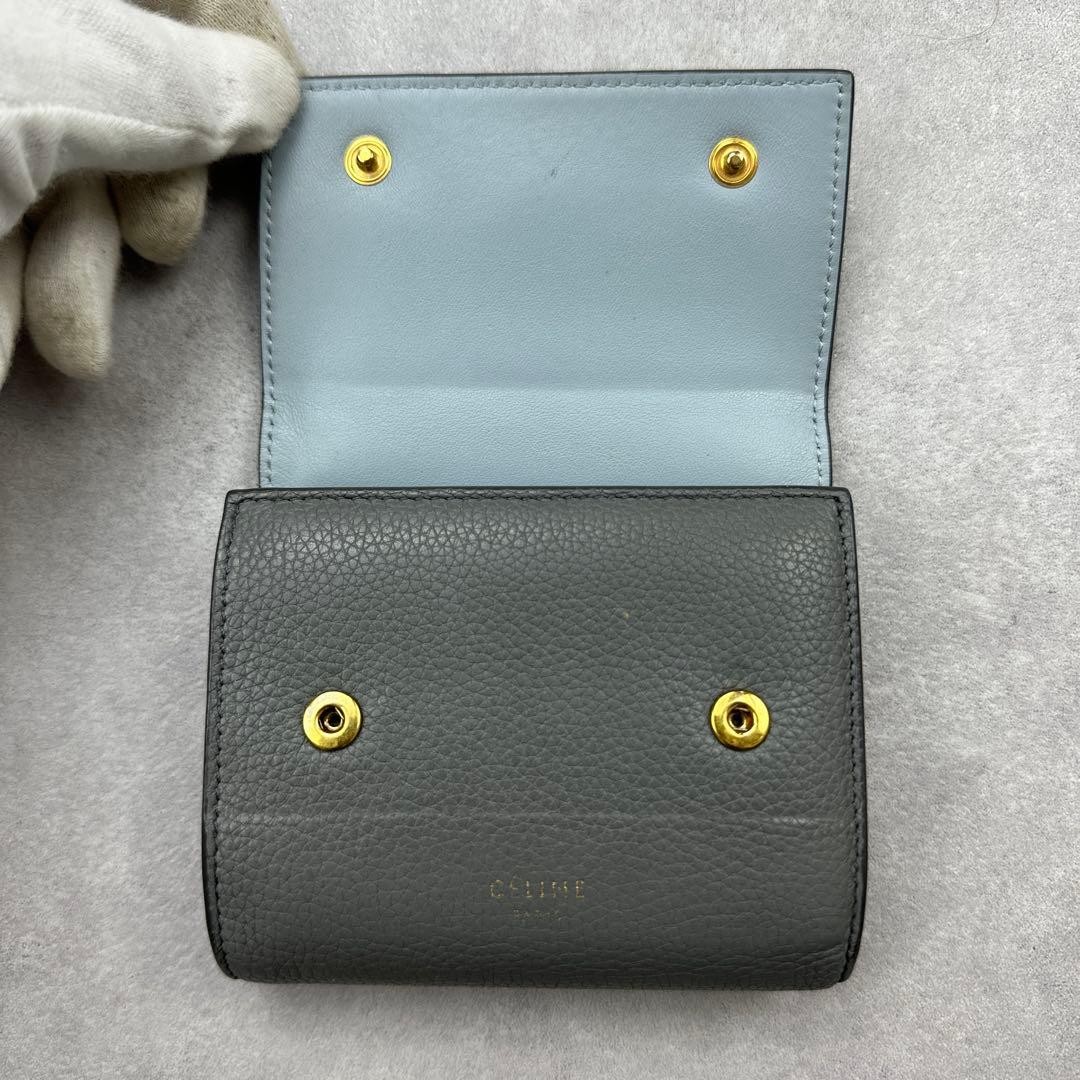 CELINE PARIS Small Folded Multi-Function Wallet - image 10